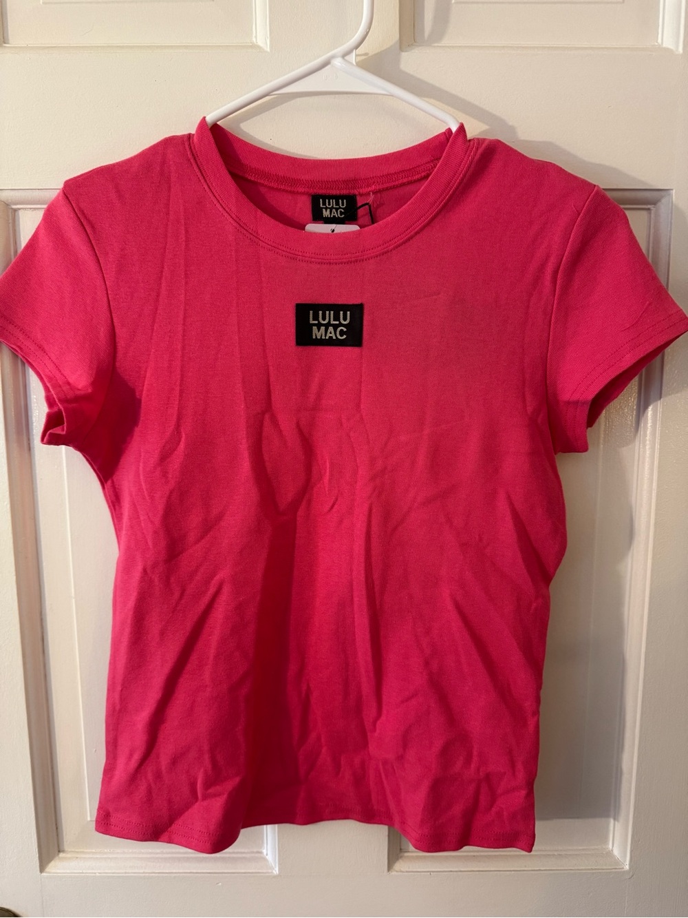 Women's Hot Pink Short Sleeve Tee